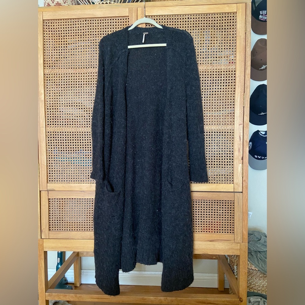 Free people long cardigan